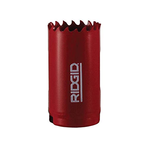 RIDGID 52795 Model M-27 Hole Saw 1 1/6 inch, Red - Image 4