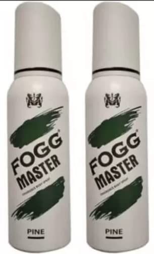 FOGG Master Pine Fragrance Body Spray 120ML Each (Pack of 2) Body Spray - For Men & Women (240 ml, Pack of 2)