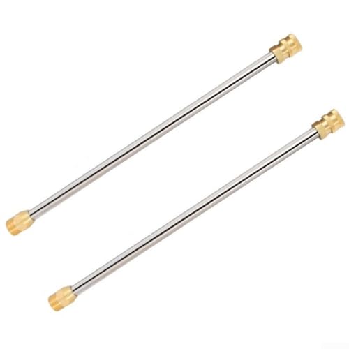 Homeponnew Lancia spray per idropulitrice da 43 cm/54 cm, 4000 PSI in acciaio inossidabile, attacco rapido M22, compatibile con rondelle elettriche e a gas (M22-54 cm)