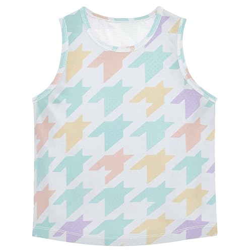 Boys Performance Tank Top Quick Dry Boys Sleeveless Vest Lightweight Comfy Summer Basic Soft Workout Outfits