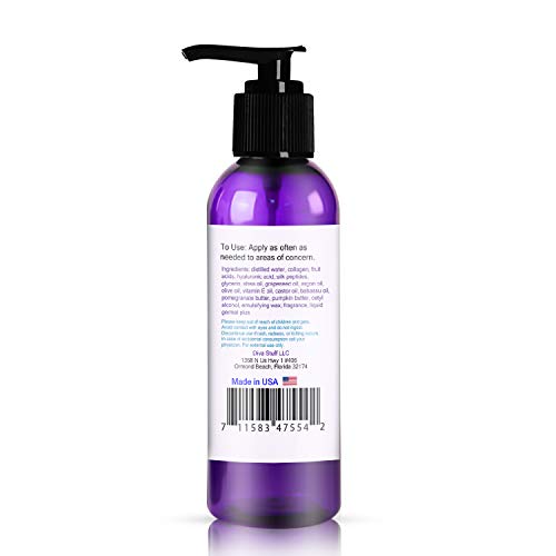 Diva Stuff Crepey Skin Cream Strawberry Patch, For Face & Body, Increases Collagen And Reduces Wrinkles & Fine Lines, Alpha Hydroxy Acids, Hyaluronic Acid, Honey, Coconut Oil, Argan Oil (8 Oz) #TOP7