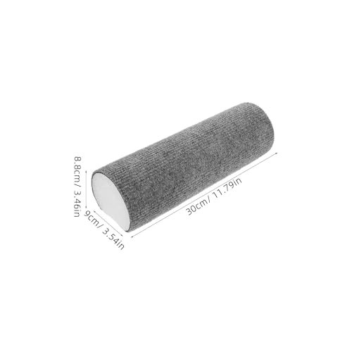 Poste rascador vertical para gatos IMIKEYA 30x9 cm gris miniatura 2