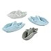 Hudson Baby Silicone Bath Toy 4pk, Shark, One Size