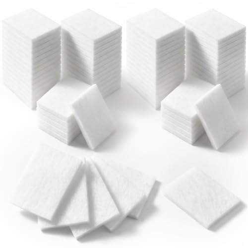 50Pcs Unscented Aroma Pads, Essential Oil Replacement Microfiber Pad,