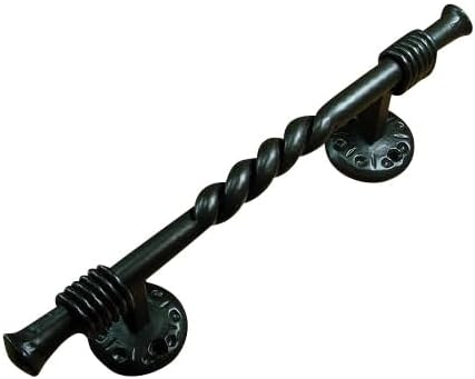 Wild West Hardware Florence Door Pull #1 / Appliance Pull - Barn Door Handle - 15 1/2" Length - Black Powder Coat Finish - Sold Individually