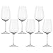 Produktbild Leonardo Tivoli Weißwein-Glas 6er Set, Weißwein-Kelch mit gezogenem Stiel, spülmaschinenfeste Wein-Gläser, 450 ml, 020963