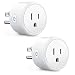 Smart Plug Energy Monitoring, Aoycocr Wifi Smart Outlet Compatible With Alexa, Echo, Google Home and IFTTT, Voice Control, App Remote Control, Timer, FCC certificated (4 pack)