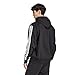 adidas Men's Essentials 3-Stripes Fleece Hoodie, Black/White, X-Large