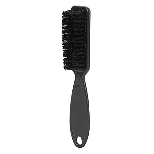 Generic Cepillo de Cerdas Suaves para el Cuidado de la Barba para Hombres, Cepillo de Peinado con Aceite para Limpieza del Cabezal de Aceite, Ideal para Salón o Uso Doméstico, Negro