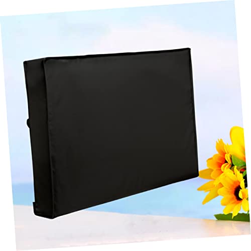 Housse de protection TV extérieure imperméable avec doublure microfibre luxe - 2