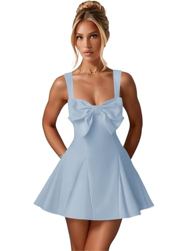 Wenlion Modest Homecoming Dresses 2025 for Teens Formal A-Line Sky