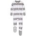 Sleeper Pajamas, Zip Front Non-Slip Footed Sleeper PJs, 100% Organic Cotton