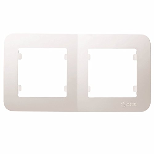 Preisvergleich Produktbild Makel Lilium Natural 2-fach Rahmen horizontal weiss