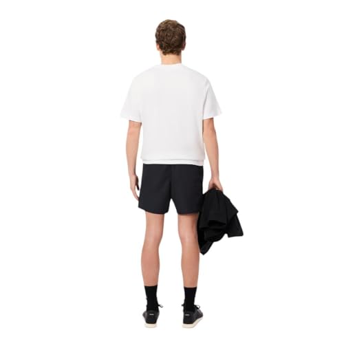 Image of Lacoste Men's Croc Print Swim Trunks