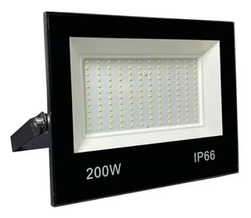 Refletor LED SMD Holofote 200w Branco Frio 6000K Resistente Prova D'água Projetor Slim 6500K Luz Il
