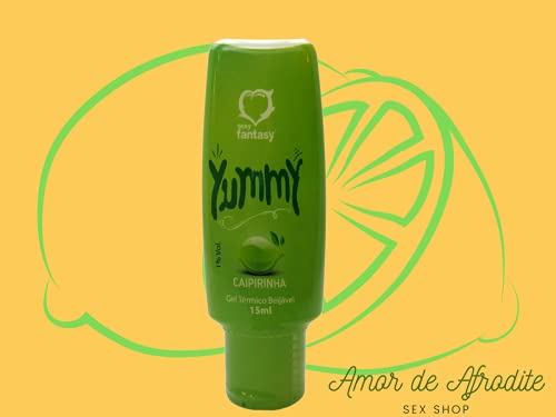 Gel Yummy Beijável Esquenta Esfria Lubrifica