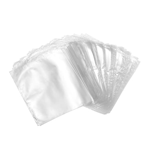 HOMOCONO 100 Pof Heat Shrink Wrap Bags Bath Soap Packaging 18x26cm Waterproof Heat Sealer Compatible DIY Craft