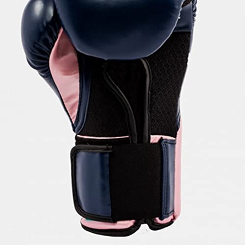 Everlast Elite Pro Style Training Gloves, Pink/Blue, 12 Oz #TOP2