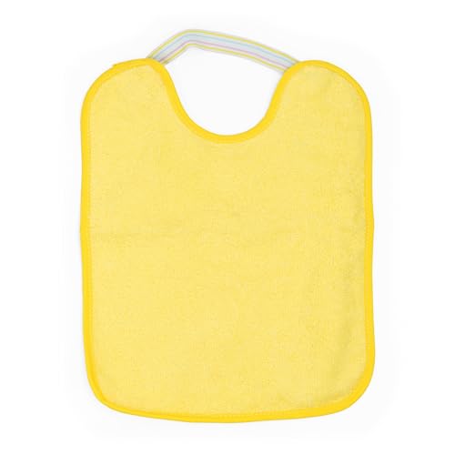 Miniatura 10 de Pack 4 Baberos Con Goma Elástica - Rizo De Algodón 90 Y Poliéster 10 - Impermeables, Suaves Y Absorbentes - Forro De Vinilo - Fácil Lavado Y Secado - Ideal Guardería Y Bebés - De 6 A 12 Meses
