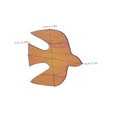 Zoom IMG-1 soimiss 3 pezzi bird wall