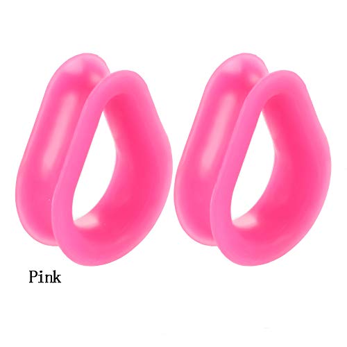 Ipink-18Pcs Hollow Silicone Teardrop Ear Piercings Ear Plugs And Tunnels Pircing Gauges Earrings Stretchers Body Jewelry (9 Pairs Of Gauge=9/16"(14Mm)) #TOP2
