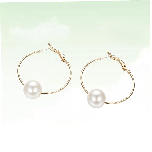 Boucles d'oreilles grandes perles légères pour sublimer un lobe sans douleur