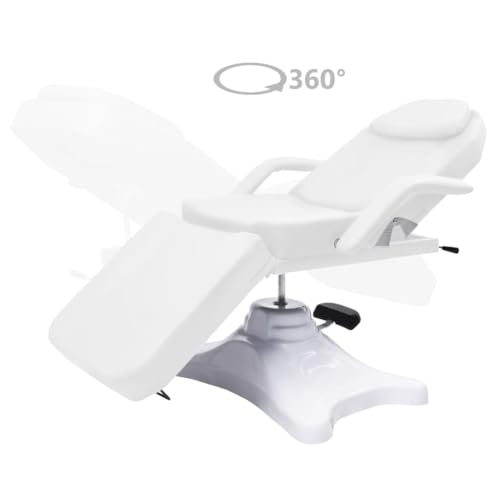 CUMYZO Massage Table White 70.9"x24.4"x(34.1"-46.5") Health & Beauty,Personal Care,Massage & Relaxation,Massage Tables - Image 2