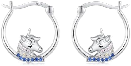 JUSTKIDSTOY Hypoallergenic Panda/Unicorn/Hummingbird/Dolphin Hoop...