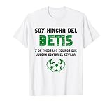 Tanto si animas desde el estadio como si ves los partidos desde casa, este producto hará que todos sepan de tu pasión por el futbol. Ofrece este diseño a tu novio, amigo, padre, hermano, colega o tío aficionado del equipo de Betis y contra el del Sevilla