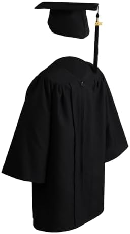 OSBO GradSeason Unisex Matte Kindergarten Graduation Gown Cap Tassel Set 2022