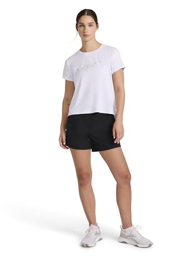 Reebok Women’s Marathoner Track 4.5” Short, Standard Fit, Lightweight Poly Fabric, Black, Medium - image 3