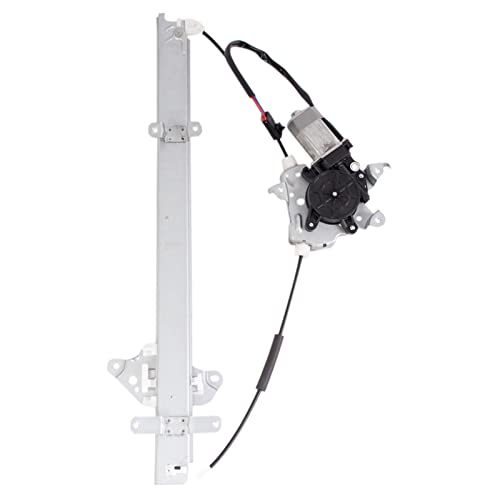 Image of TRQ Front Left Power Window Regulator & Motor Assembly Drivers Side Compatible with 1997-2000 Infiniti QX4 1996-2000 Nissan Pathfinder NI1350122