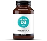Viridian - Vitamin D3 400IU 30 Caps | Support Bones, Teeth & Immunity | Clinically Studied Source | Nutritionist Formulated | Exclusively Active Ingredients