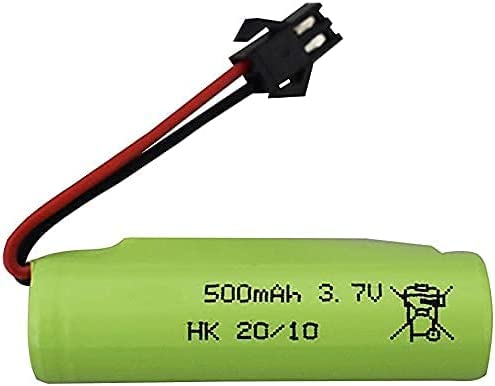 2PCS 3.7V 500mAh batteria agli ioni di litio SM-2P spina con caricatore USB per doppia faccia RC Stunt Cars camion RC Cars DE35 DE38 DE40 DE50 DE55 TB202 TM141 batteria auto giocattolo