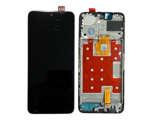 Réparer écran cassé Honor X7c, vitre LCD tactile avec cadre noir pour Honor 200 Smart 6.8
