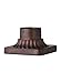Feiss PIERMOUNT-CO, Outdoor Pier Mount, Copper Oxide