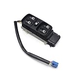 BONNYT Interruptor Elevalunas para Mercedes para Benz W203 C180 C280 C320 C350 C55 2000-2007 Panel de Control de Ventana Principal Interruptor regulador botón A2038210479