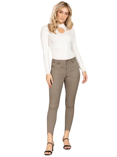 Royalty For Me Womens Women's Mid Rise Ankle Jean with Patch Pockets4