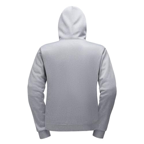 Image of Unisex Heated Hoodie for Men Women Heated Sweatshirt Warm USB Electric Outdoor Winter Puffer Jacket with No Battery