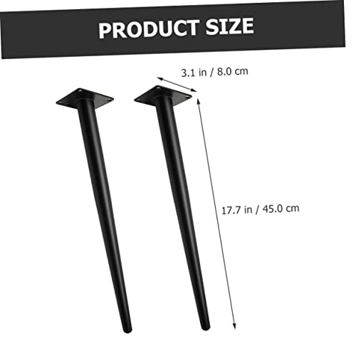 Patas para muebles de metal negro: cambia el estilo de tu sofá o mesa 3