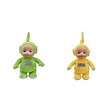 Teletubbies Character Uk 8 Inch Talking Dipsy Soft Toy & Character Uk 8 Inch Talking Laa-Laa Soft Toy