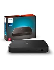Philips Hue Play HDMI sync Box 8K - Syncs up to 10 Hue Lights with Your Video Games, Movies, and Music - Requires Hue Bridge - Supports Dolby Vision HDR10+ - Control with Hue App