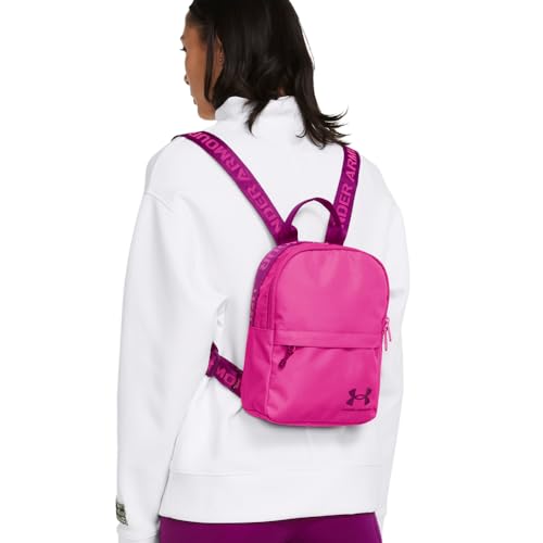 Image of Under Armour unisex-adult Loudon Mini BackpackDISC, (652) Rebel Pink /Mystic Magenta /Rebel Pink, One Size