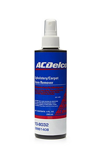 Interior Cleaning – Instrument Panel (IP), Hard or Plastic Surfaces, Seats, Carpet, Leather, Vinyl, Fabric Cleaner, Stain Remover, Restorer — Product Availability - GM Passenger Cars and Trucks 17 ACDelco GM Original Equipment 10-8032 (88861408) Ink, Grease and Oil Stain Carpet, and Upholstery Cleaner - 8 oz