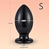 Analplug für Männer Frauen Anfänger,Neu Rugby Analkugeln Buttplug mit Dildo Saugnapf,7 Größen,Anal Plug Anal Dildo Groß Riesen Dildo xxl Anal Beads Butt plug Analspielzeuge,Analdilos Herren (S) #5