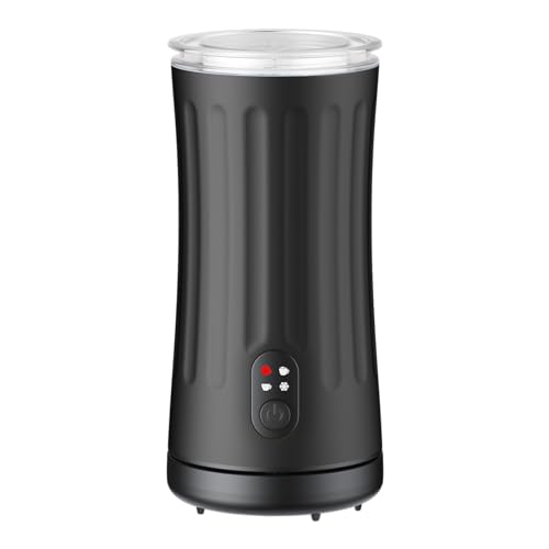 Milk Frother, Ovetedot 4-in-1 Electric Milk Frother, Automatic Hot and Cold Foam Maker and Milk...