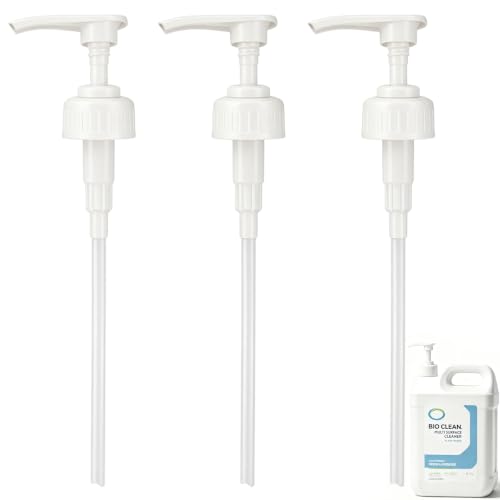 Image of 3 Pack 5L Bottle Pump Dispenser, 4ml Dose Dispenser Pump