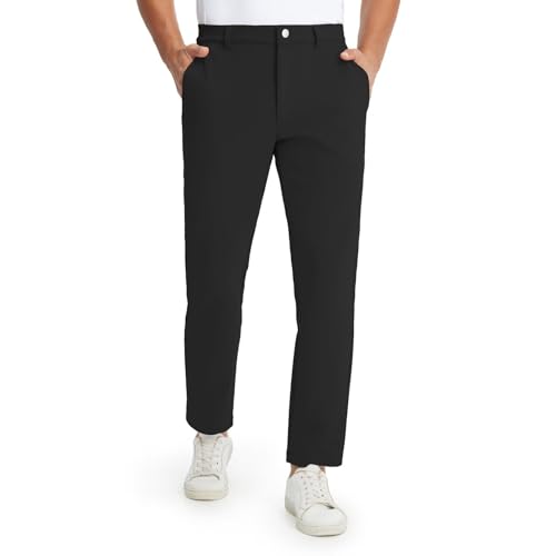 M MAELREG Golf Pants Men Fleece Lined 30"/32"/34" Solid