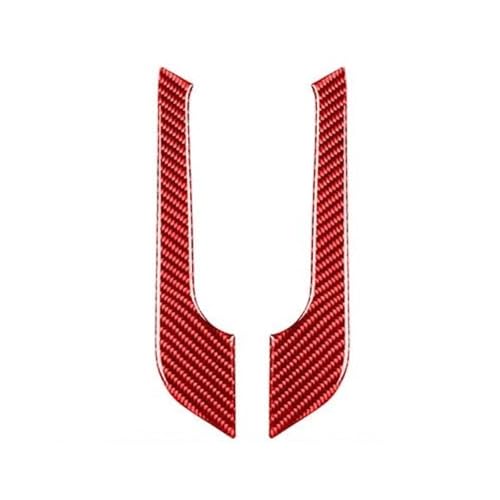 Protege el reposabrazos central de tu Charger LD 2015-2023 con esta cubierta decorativa roja