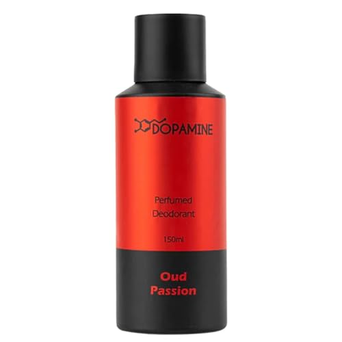 Dopamine OUD Passion Deodorant for Men (150 ml) - Long lasting Smell, Body Spray For Man & Women - Premium Unisex Deo Fragrance for Any Occasion